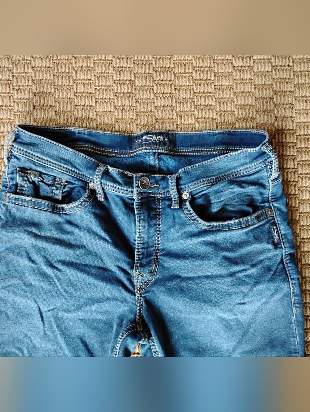 Men's Grayson Silver jeans SZ 33x32 - Picture 8 of 14